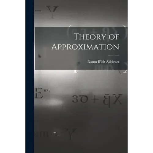Theory of Approximation