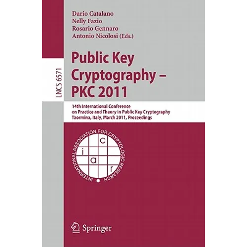Public Key Cryptography: PKC 2011