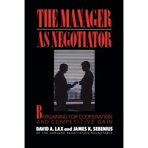 Manager as Negotiator