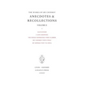 Anecdotes and Recollections II