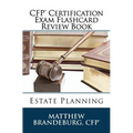 CFP Certification Exam Flashcard Review Book: Estate Planning (2019 Edition)