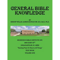 General Bible Knowledge: Systematic Theology