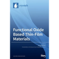Functional Oxide Based Thin-Film Materials