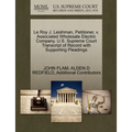Le Roy J. Leishman, Petitioner, V. Associated Wholesale Electric Company. U.S. Supreme Court Transcript of Record with Supporting Pleadings