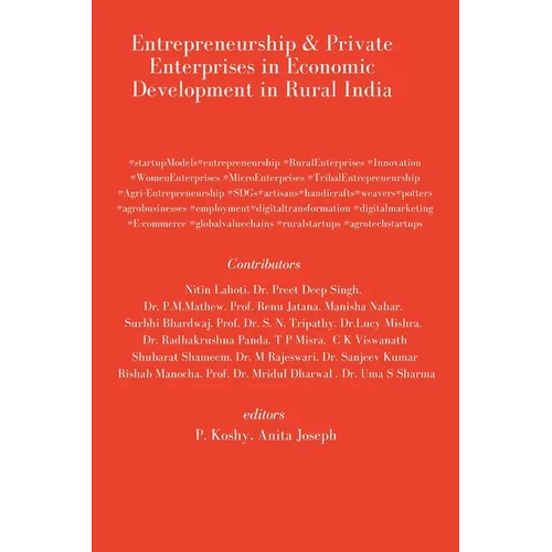 Entrepreneurship & Private Enterprises in Economic Development in Rural India
