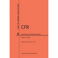 Code of Federal Regulations Title 9, Animals and Animal Products, Parts 1-199, 2017
