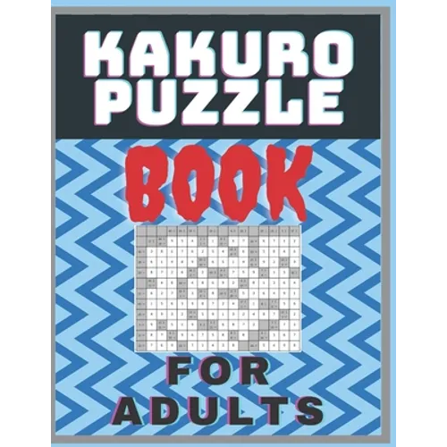 kakuro Puzzle book for adults