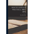 Miscellaneous Writings, 1883-1896