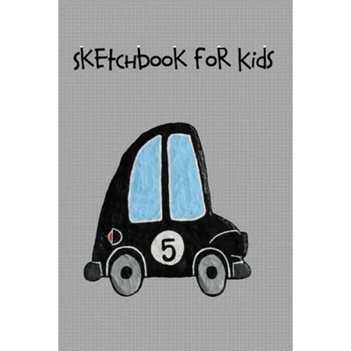 Sketchbook for Kids: Black Car