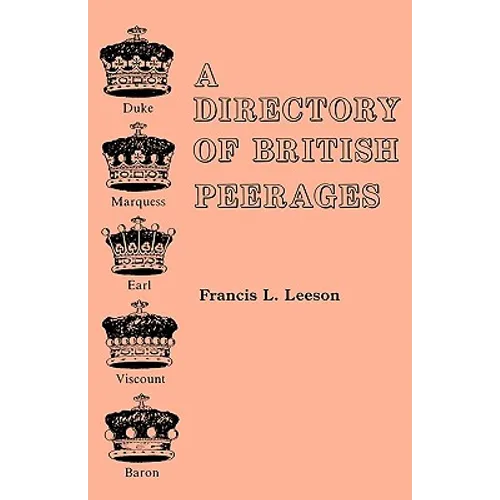 Directory of British Peerages