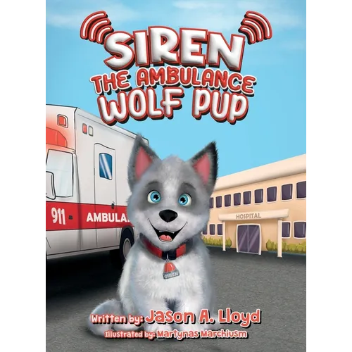 Siren the Ambulance Wolf Pup