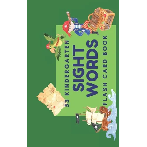 53 Kindergarten Sight Words: Flash Card Book