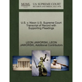 U.S. v. Nixon U.S. Supreme Court Transcript of Record with Supporting Pleadings