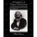 A Contribution to the Critique of Political Economy