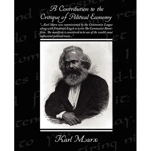 A Contribution to the Critique of Political Economy