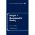 Principles of Macroeconometric Modeling: Volume 36