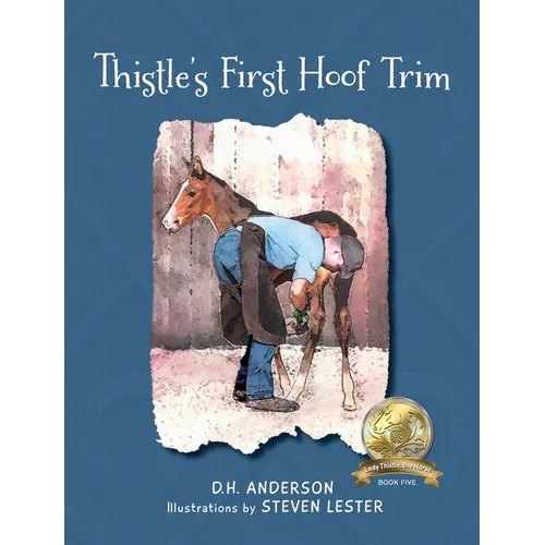 Thistle's First Hoof Trim