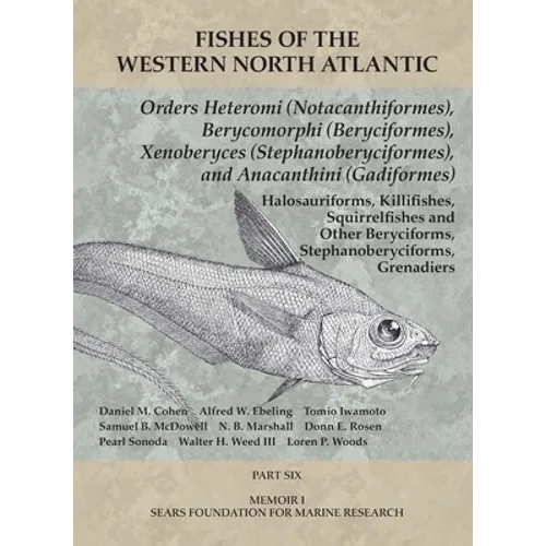 Orders Heteromi (Notacanthiformes), Berycomorphi (Beryciformes), Xenoberyces (Stephanoberyciformes), Anacanthini (Gadiformes): Part 6