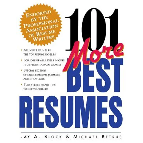 101 More Best Resumes