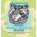 Children Coloring Book. Intricate Animal Mandala Designs. Coloring Books Animals for Stress Relief and Fun Learning. Perfect for Older Kids and Teens