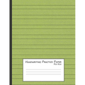 Handwriting Practice Paper for Kids: A Workbook for Learning to Write Alphabets & Numbers - Green Foam