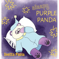 Sleepy Purple Panda