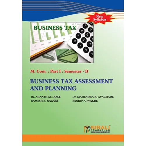 Business Tax Assessment and Planning