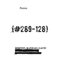 {#289-128}: Poems