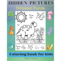 Hidden Pictures: Dinosaur Puzzle-Coloring book for kids 3-5 years