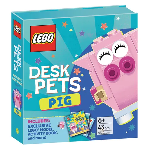 Lego(r) Books. Desk Pets: Pig