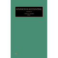 Advances in Accounting: Volume 18