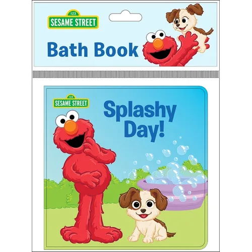 Sesame Street: Elmo's Splashy Day! Bath Book