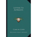 Letters To Aspirants