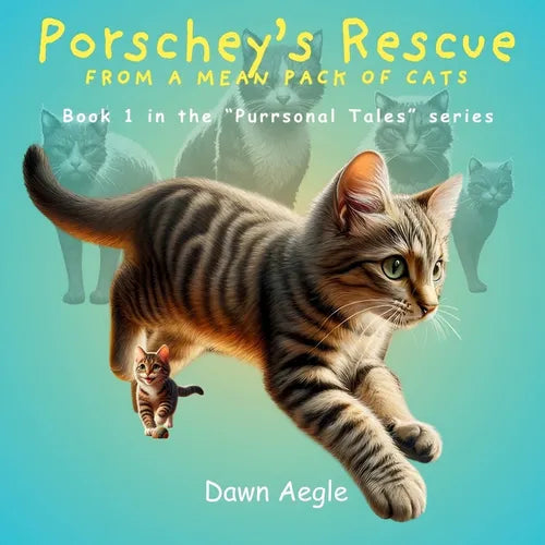 Porschey's Rescue from a Mean Pack of Cats
