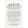 An Arrow Against All Tyrants: With an Introduction by Professor Ian Gadd