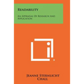 Readability: An Appraisal Of Research And Application