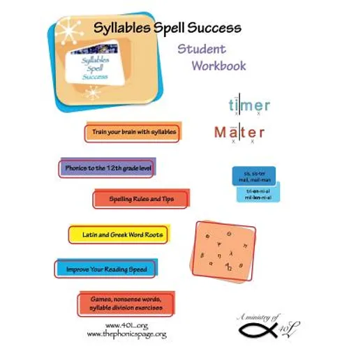 Syllables Spell Success Student Workbook