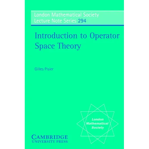 Introduction to Operator Space Theory