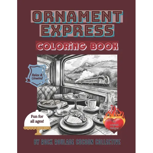 Ornament Express: coloring Book