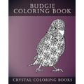 Budgie Coloring Book For Adults: 30 Hand drawn Doodle and Folk Art Style Budgerigar Coloring Pages.