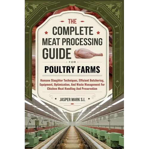 The Complete Meat Processing Guide for Poultry Farms: Humane Slaughter Techniques, Efficient Butchering, Equipment, Optimization, And Waste Management
