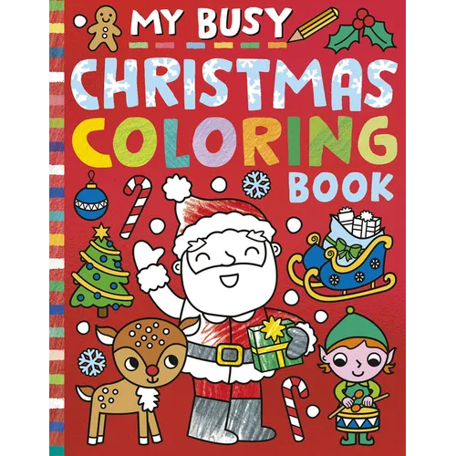 My Busy Christmas Coloring Book