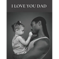 I Love You Dad: Coloring book with love verses