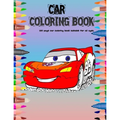 Car Coloring Book: 100 page car coloring book suitable for all ages