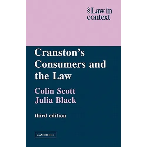 Cranston's Consumers and the Law