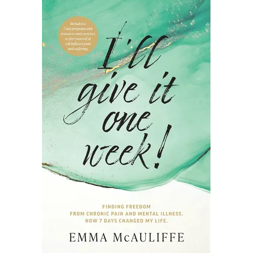 I'll give it one week!