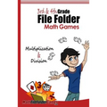 3rd & 4th Grade File Folder Math Games - Multiplication & Division Games