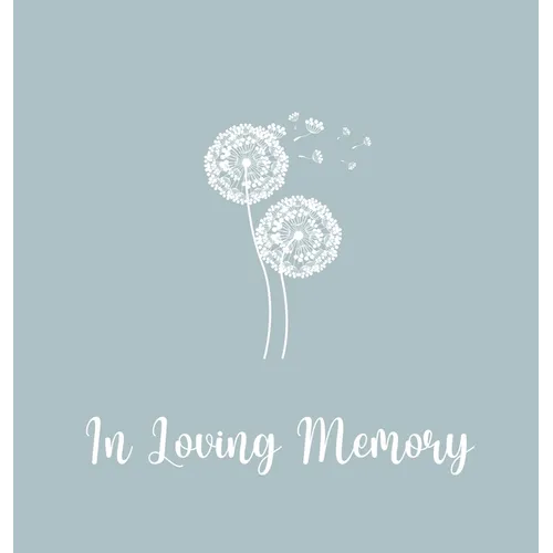 Celebration of life, funeral book, Condolence book to sign (Hardback cover)