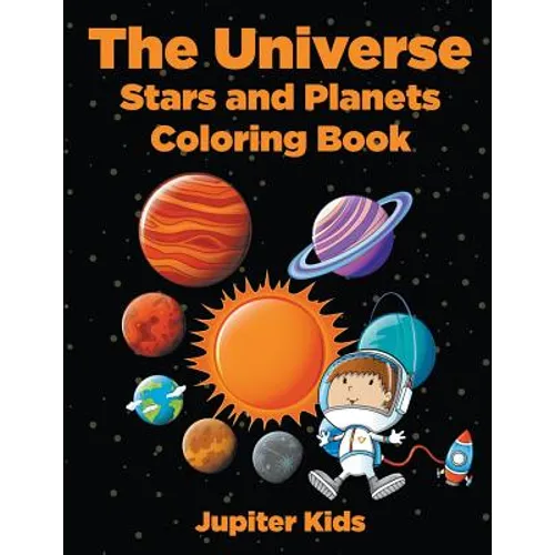 The Universe: Stars and Planets Coloring Book
