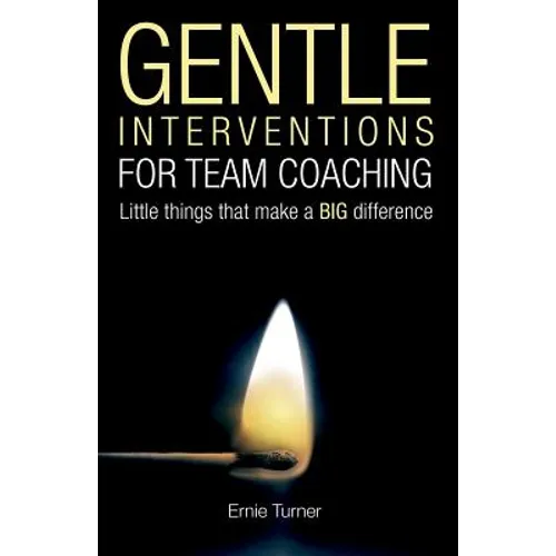 Gentle Interventions for Team Coaching: Little things that make a BIG difference